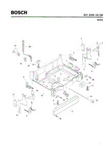05 - Base parts for Bosch Dishwasher SHI4302 UC/06 -FD8002 from AppliancePartsPros.com