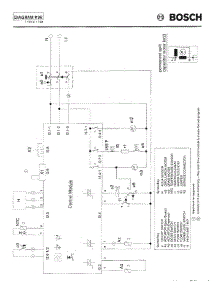 08 - Tech Circuit Diagram Uc / U01 parts for Bosch Dishwasher SHI6805 UC/06 from AppliancePartsPros.com