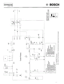 08 - Tech Circuit Diagram Uc / U01 parts for Bosch Dishwasher SHI6806 UC/06 from AppliancePartsPros.com