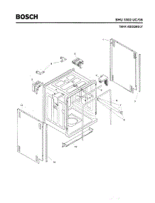 03 - Tank Assembly parts for Bosch Dishwasher SHU3302 UC/06 (FD 7902-8003) from AppliancePartsPros.com