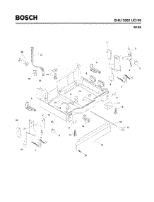 05 - Base parts for Bosch Dishwasher SHU3302 UC/06 (FD 7902-8003) from AppliancePartsPros.com