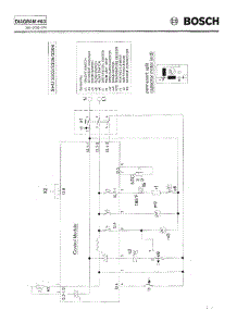 07 - Tech Circuit Diagram Uc / 06 parts for Bosch Dishwasher SHU3302 UC/06 (FD 7902-8003) from AppliancePartsPros.com
