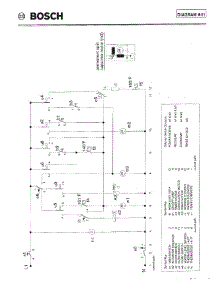 08 - Tech Circuit Diagram Uc / U01 parts for Bosch Dishwasher SHU4002 UC/06 from AppliancePartsPros.com