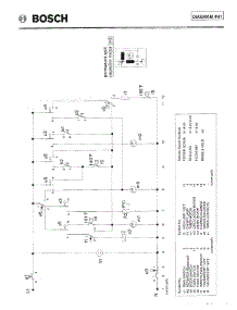 08 - Tech Circuit Diagram Uc / U01 parts for Bosch Dishwasher SHU4022 UC/06 from AppliancePartsPros.com