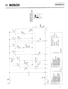 08 - Tech Circuit Diagram Uc / U01 parts for Bosch Dishwasher SHU4036 UC/06 from AppliancePartsPros.com