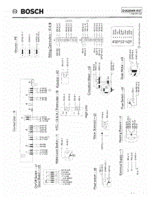 09 - Tech Wiring Diagram Uc / U01 parts for Bosch Dishwasher SHU4302 UC/06 (FD 7705-7912) from AppliancePartsPros.com