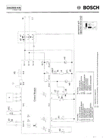 08 - Tech Circuit Diagram Uc / U01 parts for Bosch Dishwasher SHU4312 UC/06 (FD 7701-7912) from AppliancePartsPros.com