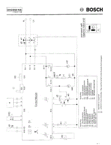 08 - Tech Circuit Diagram Uc / U01 parts for Bosch Dishwasher SHU4316 UC/06 from AppliancePartsPros.com