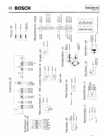 09 - Tech Wiring Diagram Uc / U01 parts for Bosch Dishwasher SHU4316 UC/06 from AppliancePartsPros.com