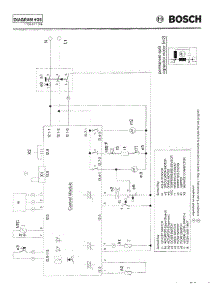 08 - Tech Circuit Diagram Uc / U01 parts for Bosch Dishwasher SHU5302 UC/06 (FD 7705-7912) from AppliancePartsPros.com
