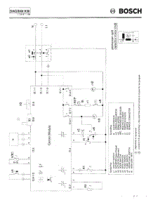 08 - Tech Circuit Diagram Uc / U01 parts for Bosch Dishwasher SHU5304 UC/06 (FD 7705-7912) from AppliancePartsPros.com