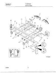 06 - Control Panel parts for Frigidaire Washer Dryer Combo FLGB43RGS0 from AppliancePartsPros.com