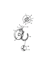 05 - Heater Housing parts for Frigidaire Dryer DE500EDW1 from AppliancePartsPros.com