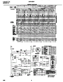 05 - Wiring Diagram parts for Frigidaire Washer GWT445RFS2 from AppliancePartsPros.com