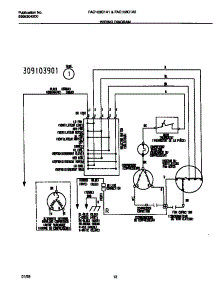 07 - Wiring  Diagram parts for Frigidaire Air Conditioner FAC103G1A1 from AppliancePartsPros.com