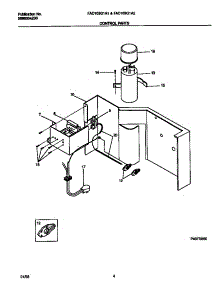 03 - Control  Parts parts for Frigidaire Air Conditioner FAC103G1A2 from AppliancePartsPros.com