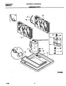 05 - Compressor  Parts parts for Frigidaire Air Conditioner FAC103G1A2 from AppliancePartsPros.com