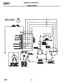 07 - Wiring  Diagram parts for Frigidaire Air Conditioner GAC103G1A2 from AppliancePartsPros.com