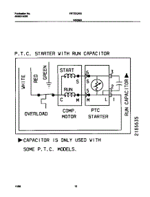 06 - Wiring Diagram parts for Frigidaire Refrigerator FRT22QRGW2 from AppliancePartsPros.com