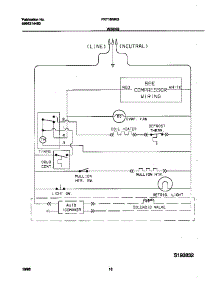 06 - Wiring Diagram parts for Frigidaire Refrigerator FRT16NRGW4 from AppliancePartsPros.com