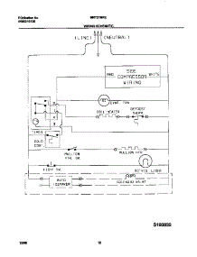 06 - Wiring Diagram parts for Frigidaire Refrigerator MRT21NREW2 from AppliancePartsPros.com