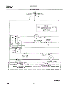 07 - Wiring Diagram parts for Frigidaire Refrigerator MRT16FRGW2 from AppliancePartsPros.com