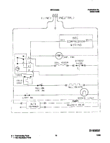 07 - Wiring Diagram parts for Frigidaire Refrigerator FRT21NSGW2 from AppliancePartsPros.com