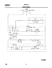 06 - Wiring Diagram parts for Frigidaire Refrigerator MRT21GNGW2 from AppliancePartsPros.com