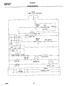 06 - Wiring Diagram parts for Frigidaire Refrigerator FRT20NGCWA from AppliancePartsPros.com