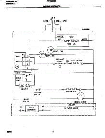 06 - Wiring Diagram parts for Frigidaire Refrigerator FRT22QRGW3 from AppliancePartsPros.com