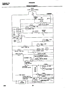 11 - Wiring Diagram parts for Frigidaire Refrigerator FRS22ZRGW3 from AppliancePartsPros.com