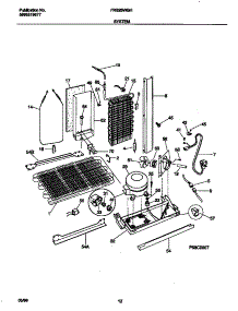 07 - System parts for Frigidaire Refrigerator FRS26WGHW0 from AppliancePartsPros.com