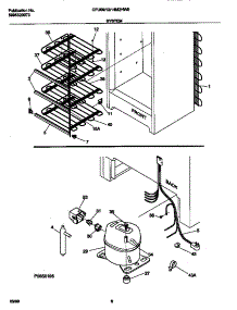 04 - System parts for Frigidaire Freezer CFU14M2HW0 from AppliancePartsPros.com