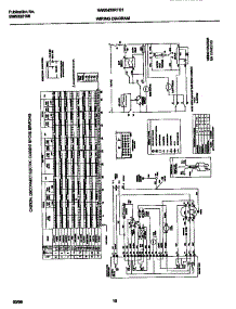 06 - Wiring Diagram parts for Frigidaire Washer WWX433RFS1 from AppliancePartsPros.com
