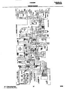12 - Wiring Diagram parts for Frigidaire Refrigerator F45WJ26HW0 from AppliancePartsPros.com