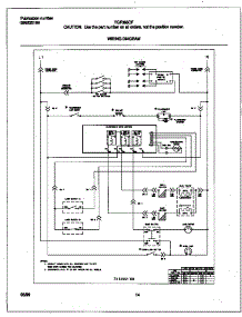 07 - Wiring Diagram parts for Frigidaire Range TGF366CFTE from AppliancePartsPros.com