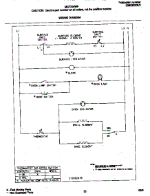 07 - Wiring Diagram parts for Frigidaire Range MEF316WFTD from AppliancePartsPros.com