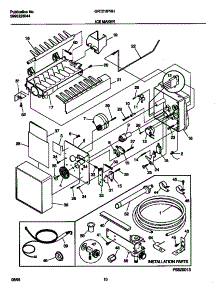 02 - Ice Maker parts for Frigidaire Refrigerator GRT21IPRHW0 from AppliancePartsPros.com
