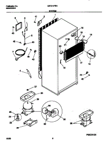 06 - System parts for Frigidaire Refrigerator GRT21IPRHW0 from AppliancePartsPros.com
