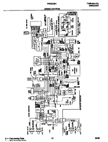 12 - Wiring Diagram parts for Frigidaire Refrigerator FRS20ZSHB0 from AppliancePartsPros.com