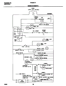 11 - Wiring Diagram parts for Frigidaire Refrigerator FRS26ZTHW0 from AppliancePartsPros.com
