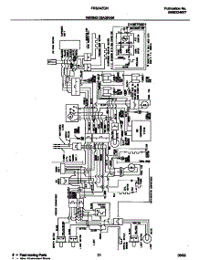 12 - Wiring Diagram parts for Frigidaire Refrigerator FRS24ZGHW0 from AppliancePartsPros.com