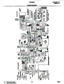 12 - Wiring Diagram parts for Frigidaire Refrigerator FRS26ZNHW0 from AppliancePartsPros.com