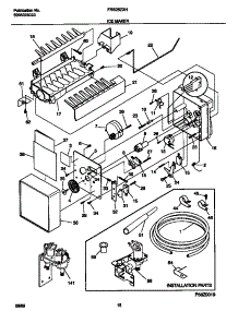 10 - Ice Maker parts for Frigidaire Refrigerator FRS26ZXHW0 from AppliancePartsPros.com
