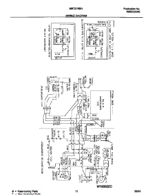 07 - Wiring Diagram parts for Frigidaire Refrigerator MRT21NSHW0 from AppliancePartsPros.com