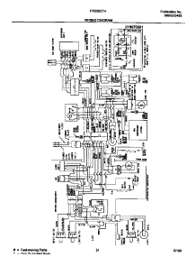 12 - Wiring Diagram parts for Frigidaire Refrigerator FRS26ZTHW1 from AppliancePartsPros.com