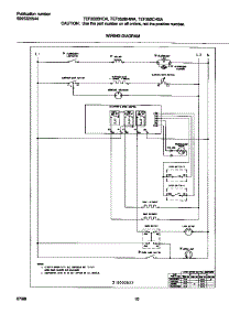 06 - Wiring Diagram parts for Frigidaire Range TEF352BHDA from AppliancePartsPros.com