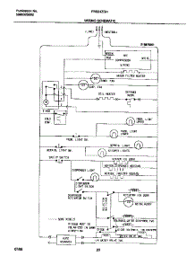 11 - Wiring Diagram parts for Frigidaire Refrigerator FRS24ZGHW2 from AppliancePartsPros.com