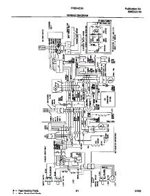 12 - Wiring Diagram parts for Frigidaire Refrigerator FRS24ZRHW2 from AppliancePartsPros.com