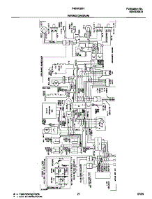 12 - Wiring Diagram parts for Frigidaire Refrigerator F45WJ26HW2 from AppliancePartsPros.com